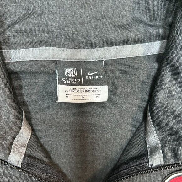 Arizona Cardinals Nike On Field Jacket Mens Small 1/4 Zip NFL Pullover - Picture 5 of 7